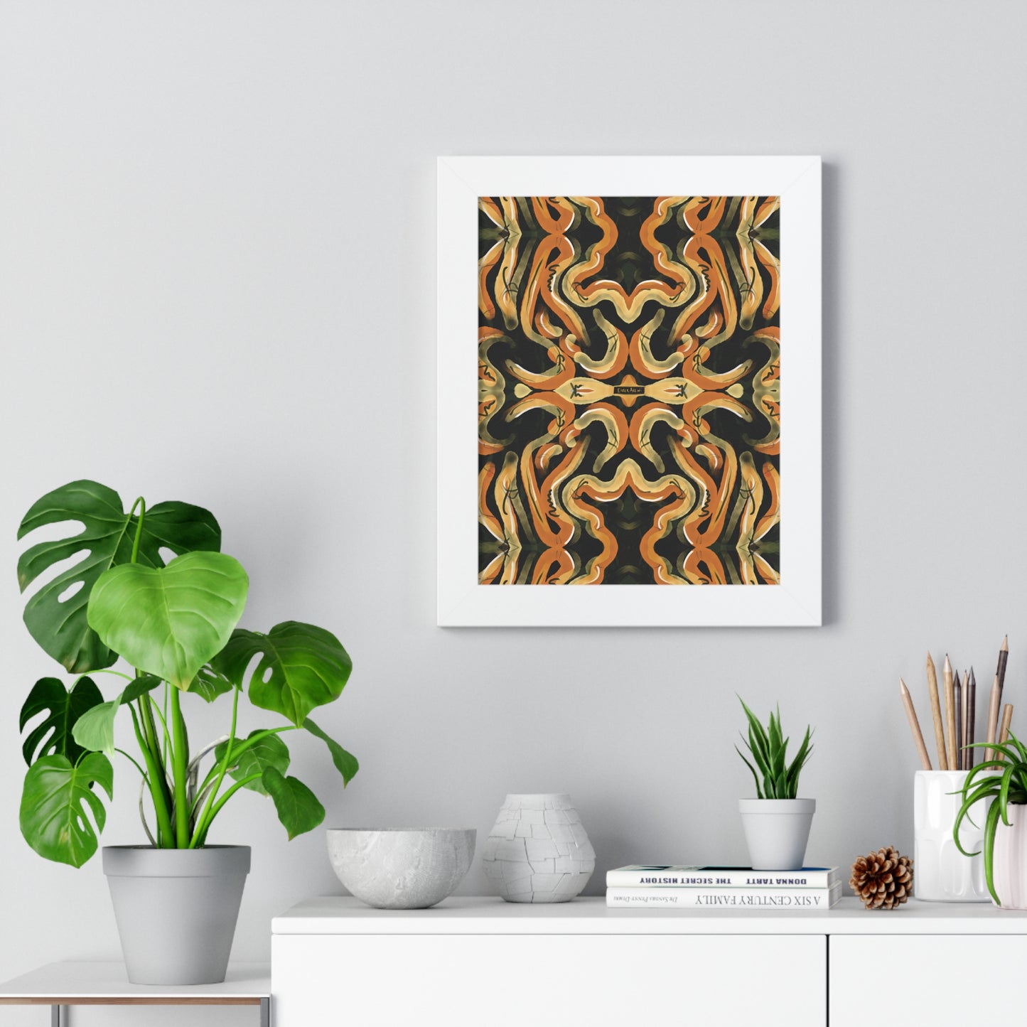 Serpentine Framed Print