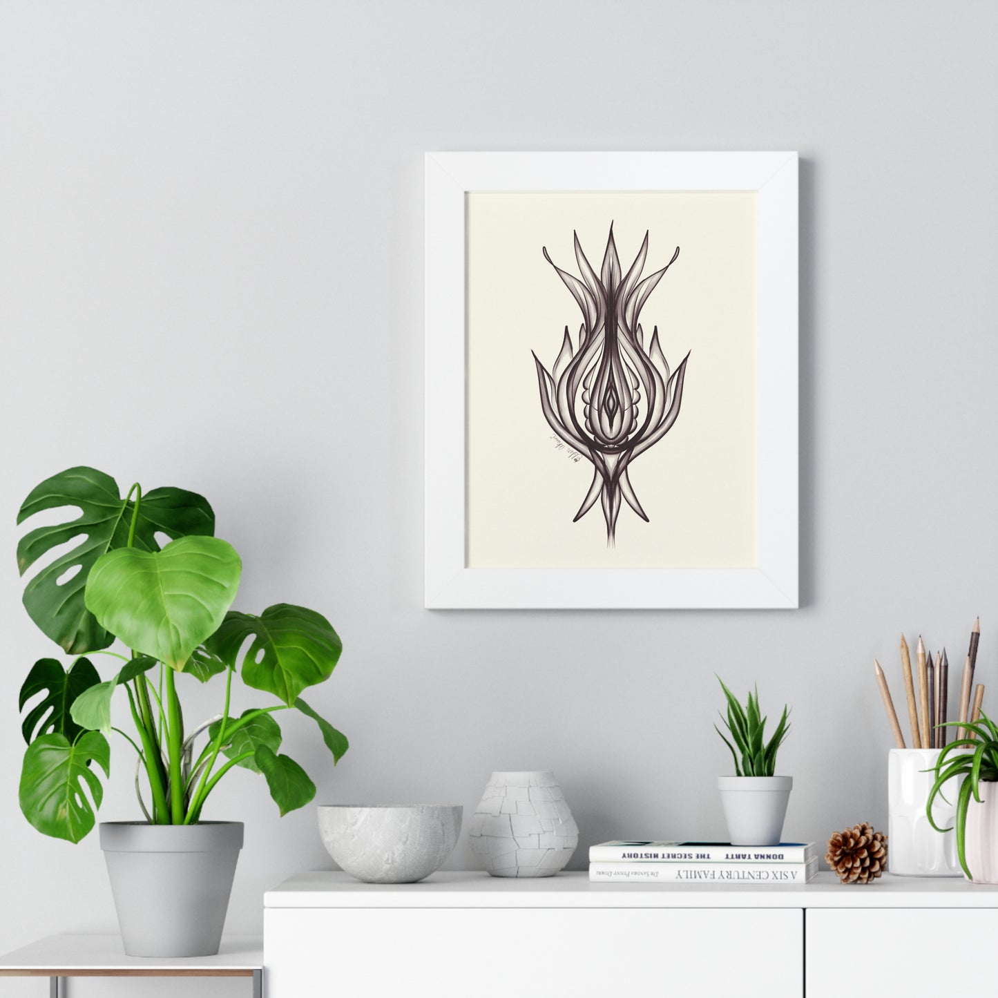 Flower Framed Print