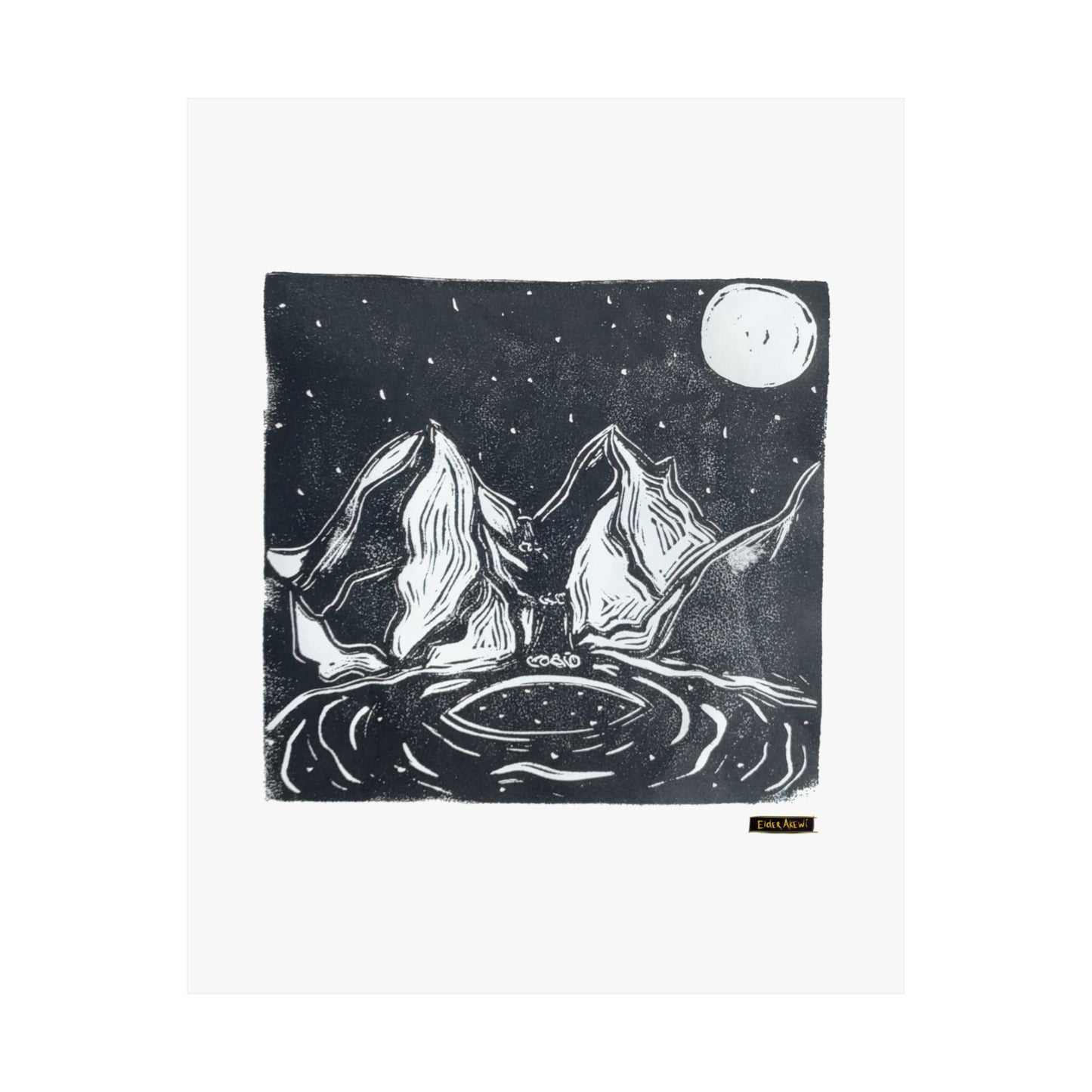 Mountains Print