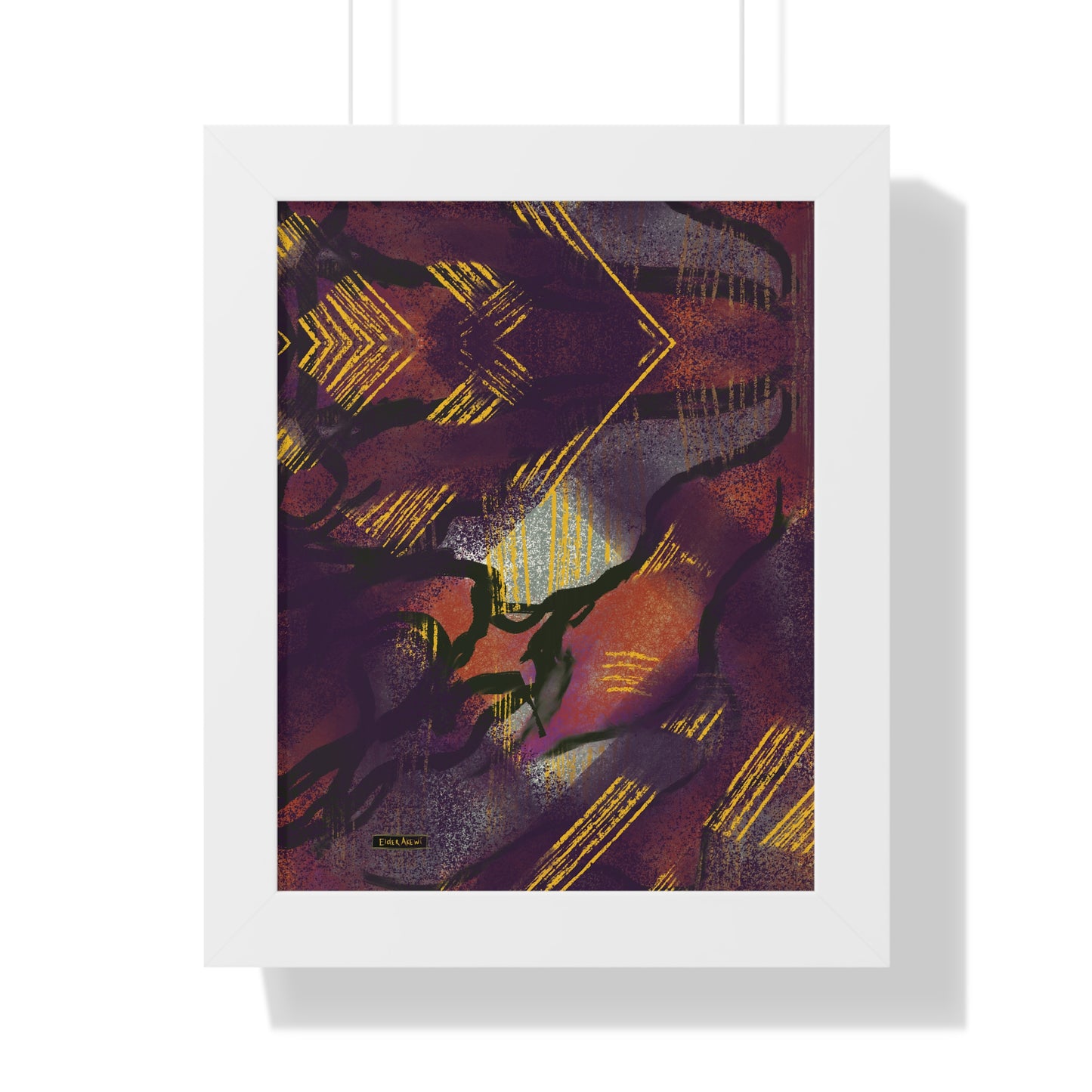 Speckled Framed Print
