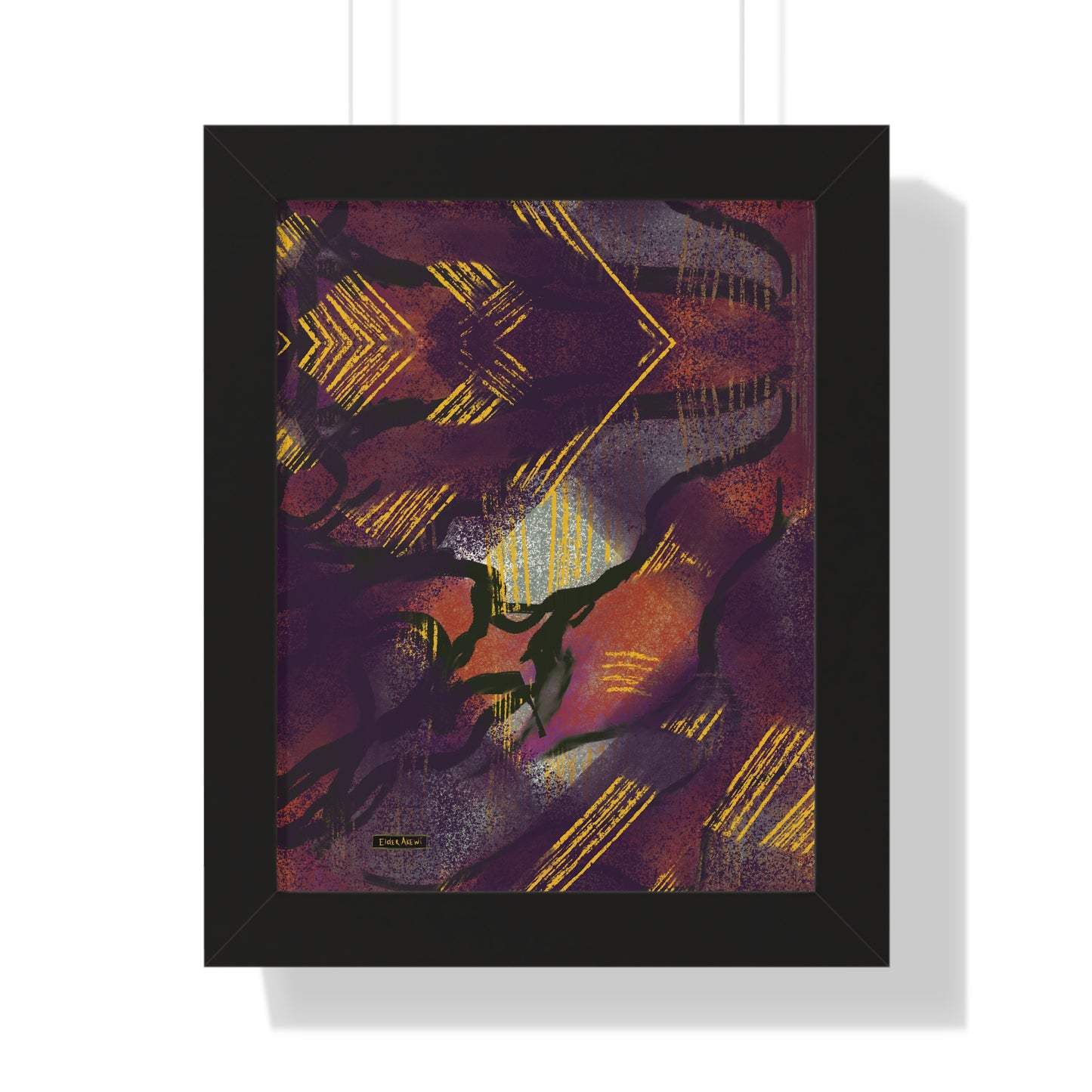 Speckled Framed Print