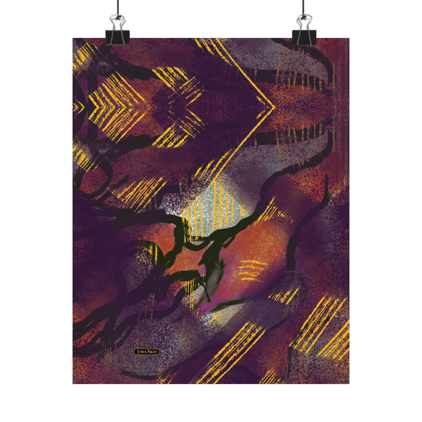 Speckled Print