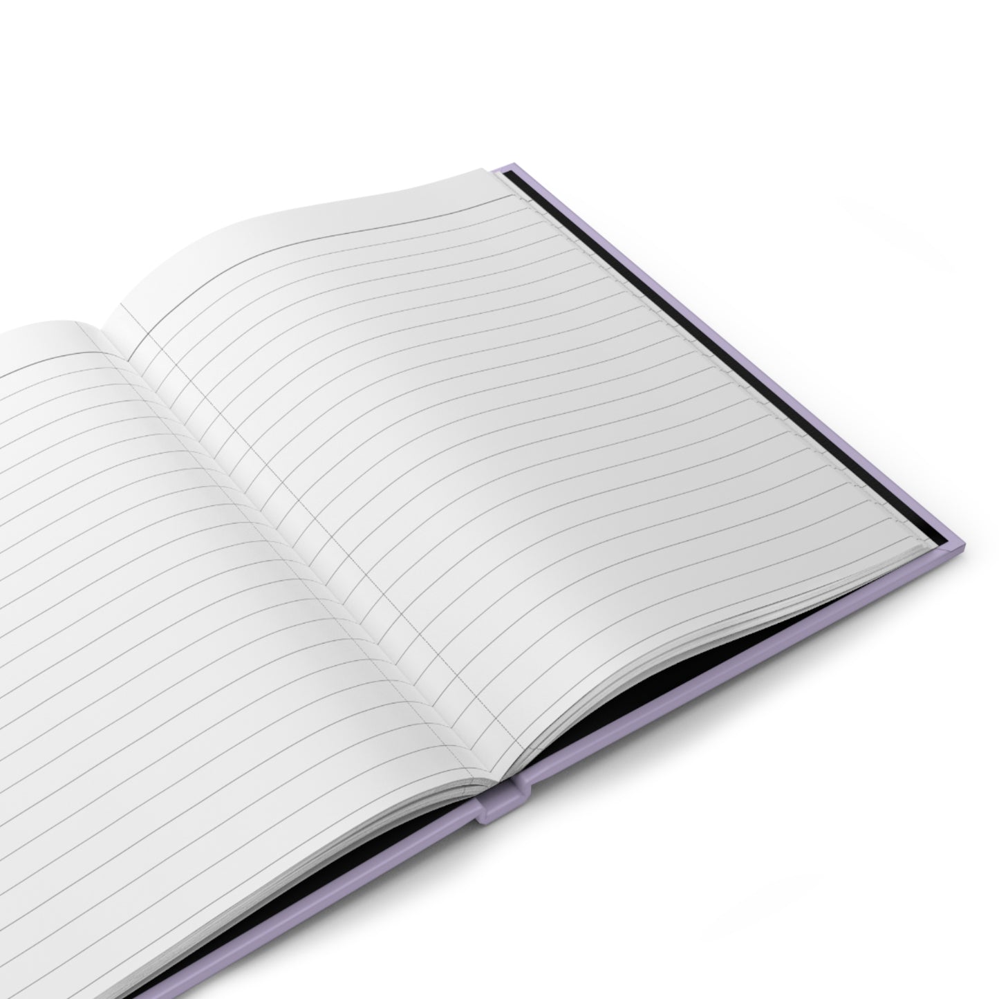 I'm Gonna Stay on the Margin Hardcover Journal Matte - Lavender