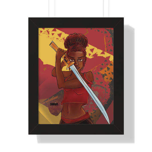 Priest of Sango Framed Print