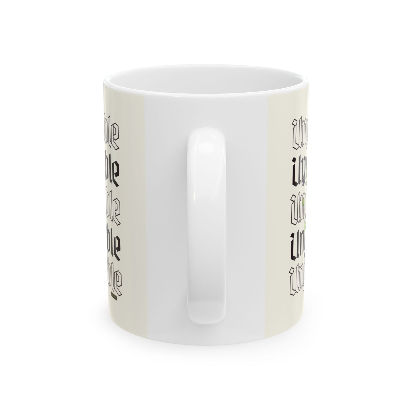 Ungovernable Flowers Ceramic Mug, (11oz, 15oz)