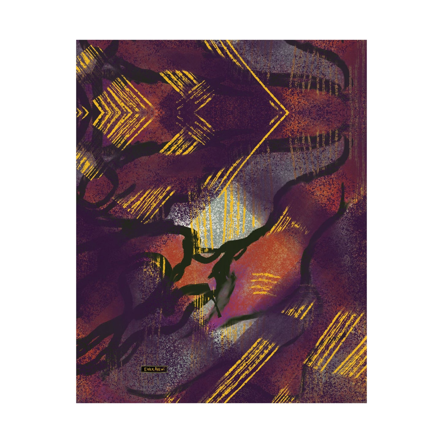 Speckled Print