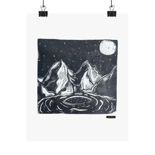 Mountains Print