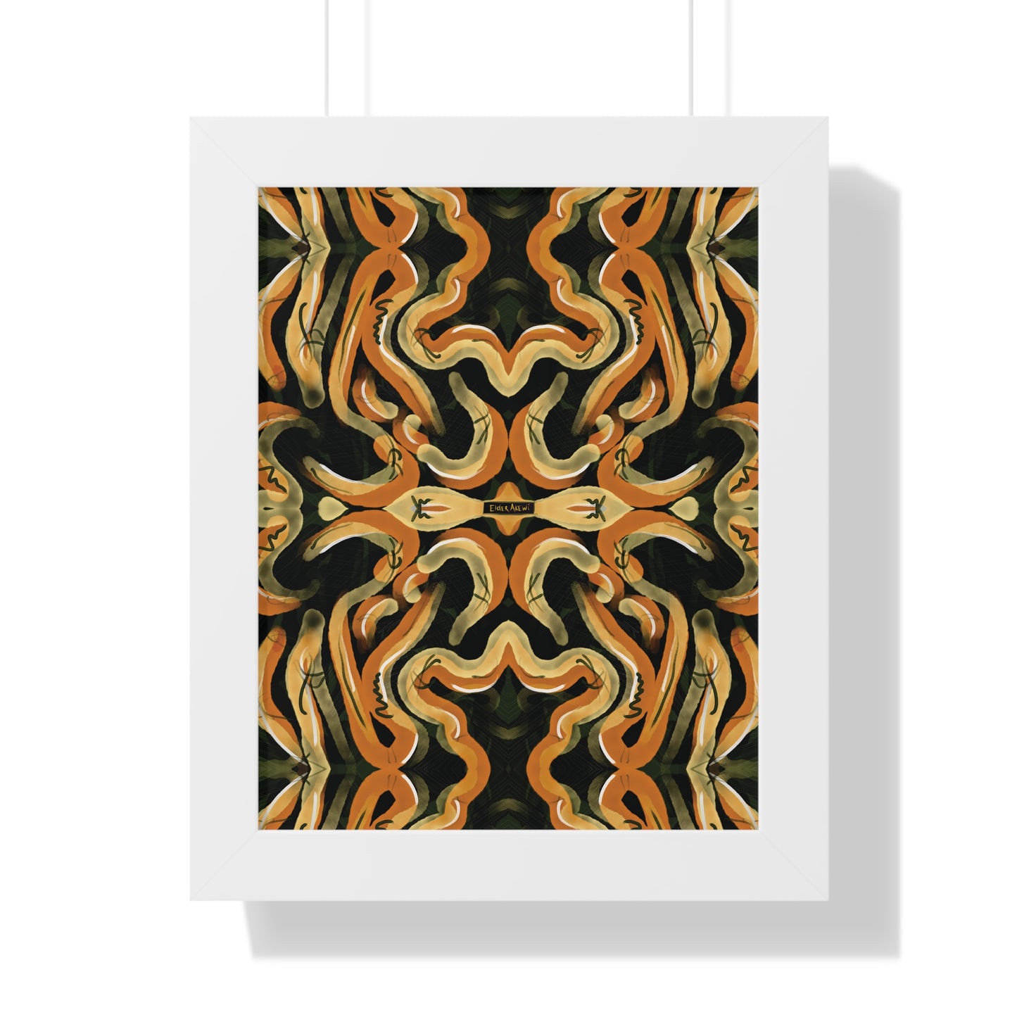 Serpentine Framed Print