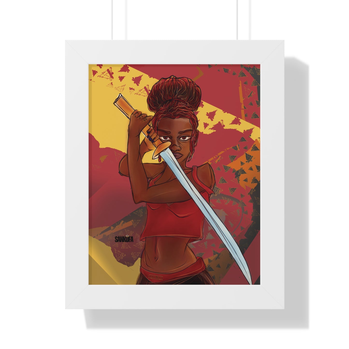 Priest of Sango Framed Print