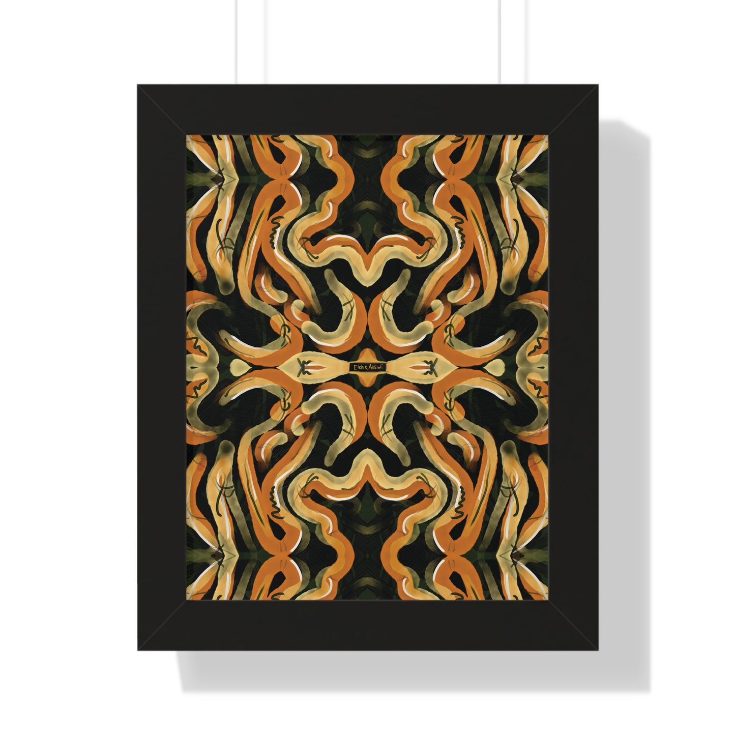 Serpentine Framed Print