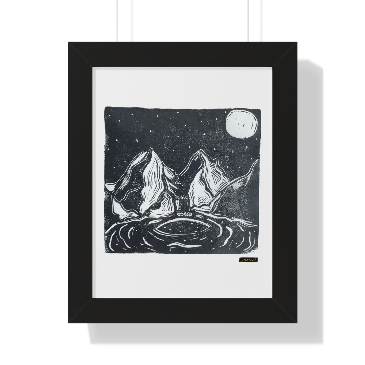 Mountains Framed Print
