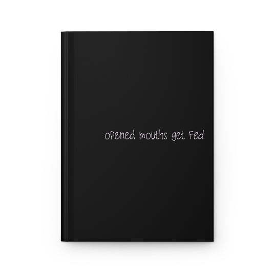Opened Mouths Hardcover Journal Matte