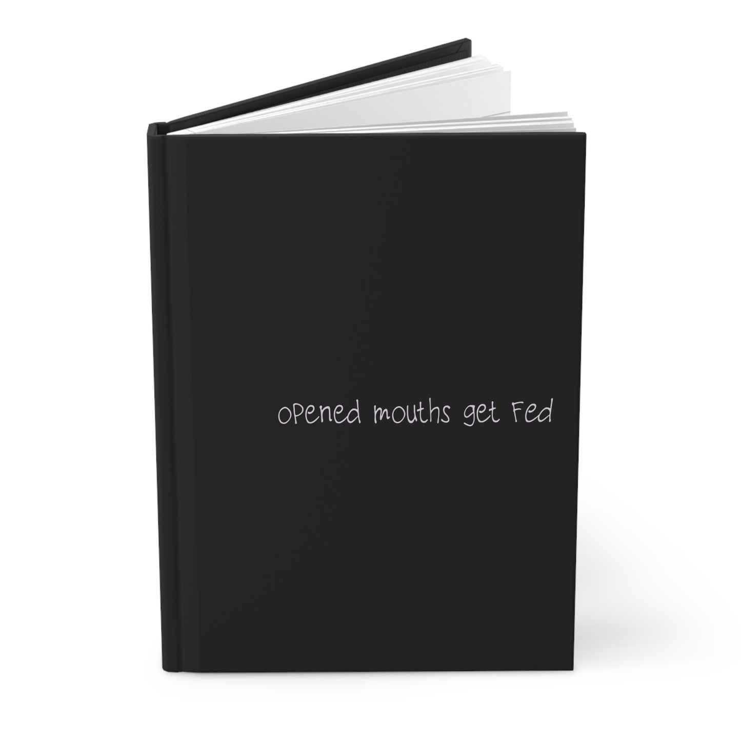 Opened Mouths Hardcover Journal Matte