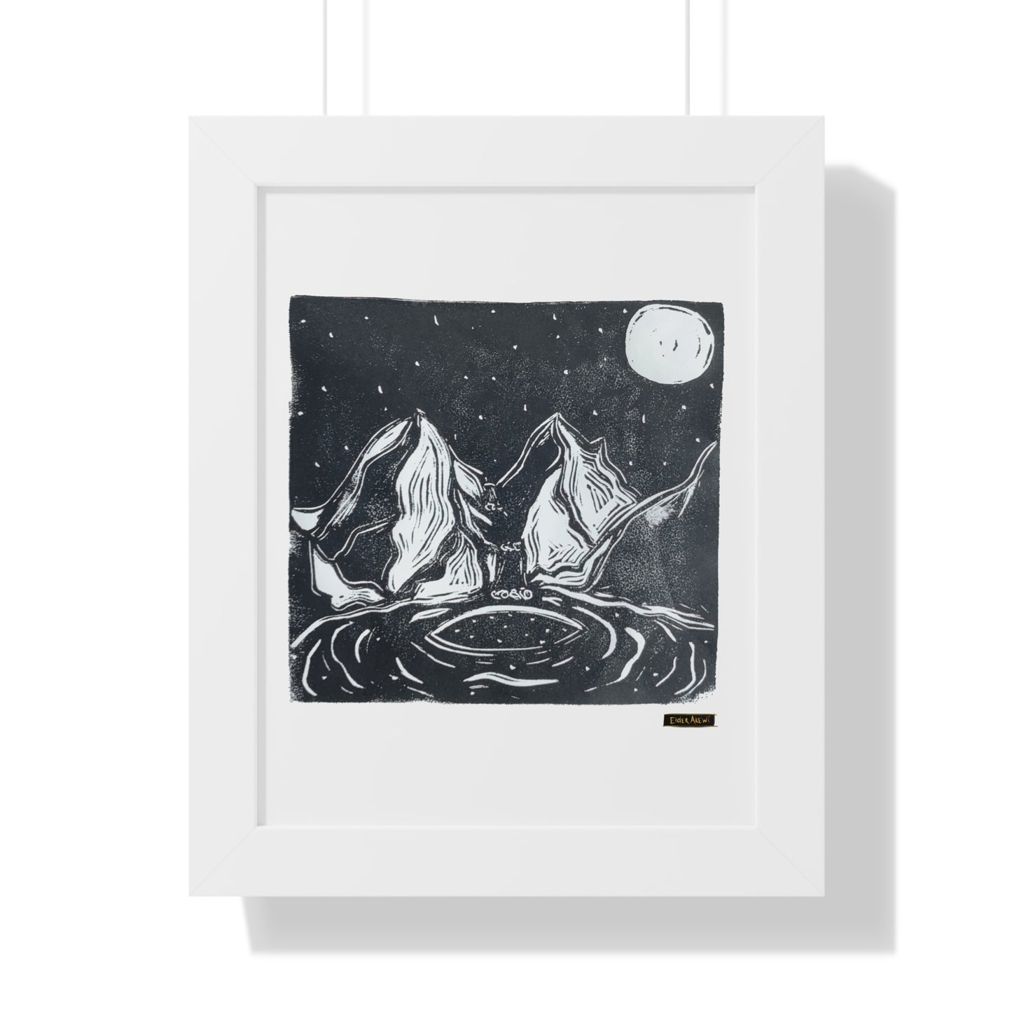 Mountains Framed Print