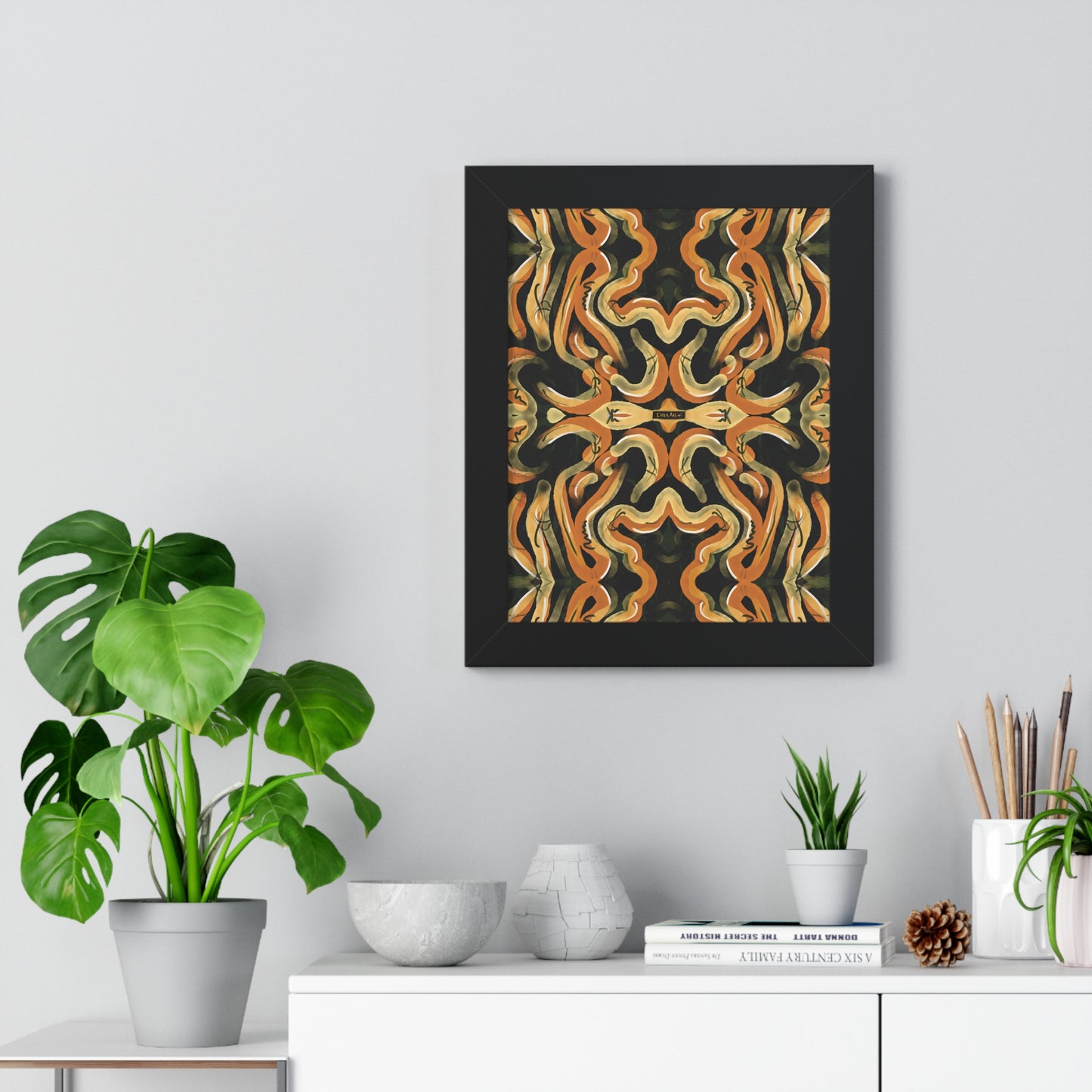 Serpentine Framed Print